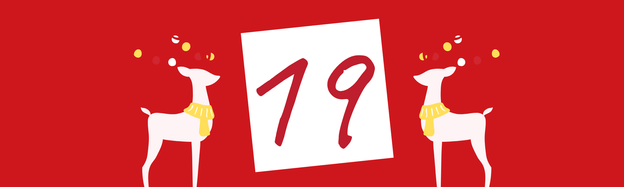 Calendrier de l&rsquo;Avent 2020 : jour 19