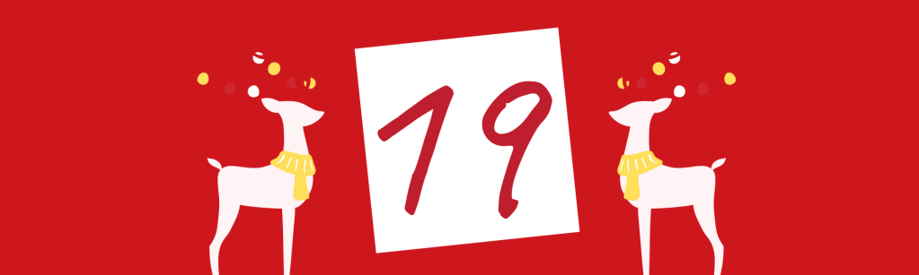 Calendrier de l&rsquo;Avent 2020 : jour&nbsp;19
