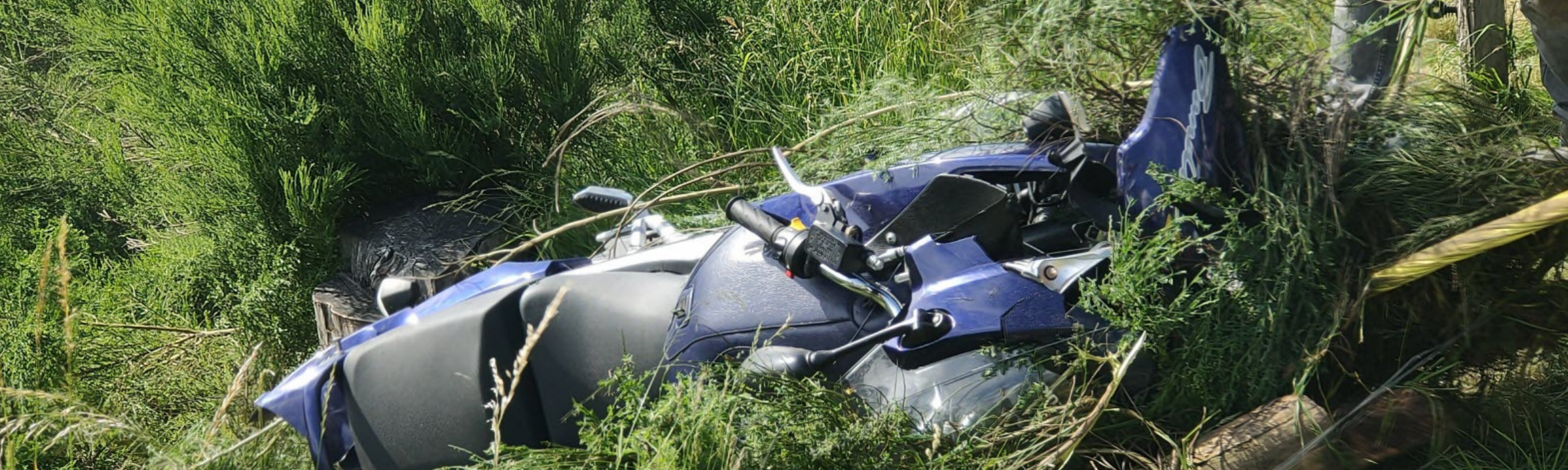 Wisembach : motard en chute au col de Sainte-Marie !