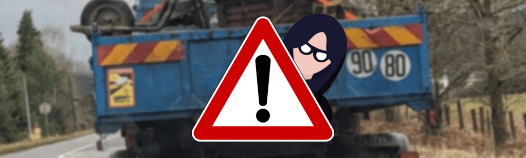 Véhicule suspect : possible repérage pour vols&nbsp;!