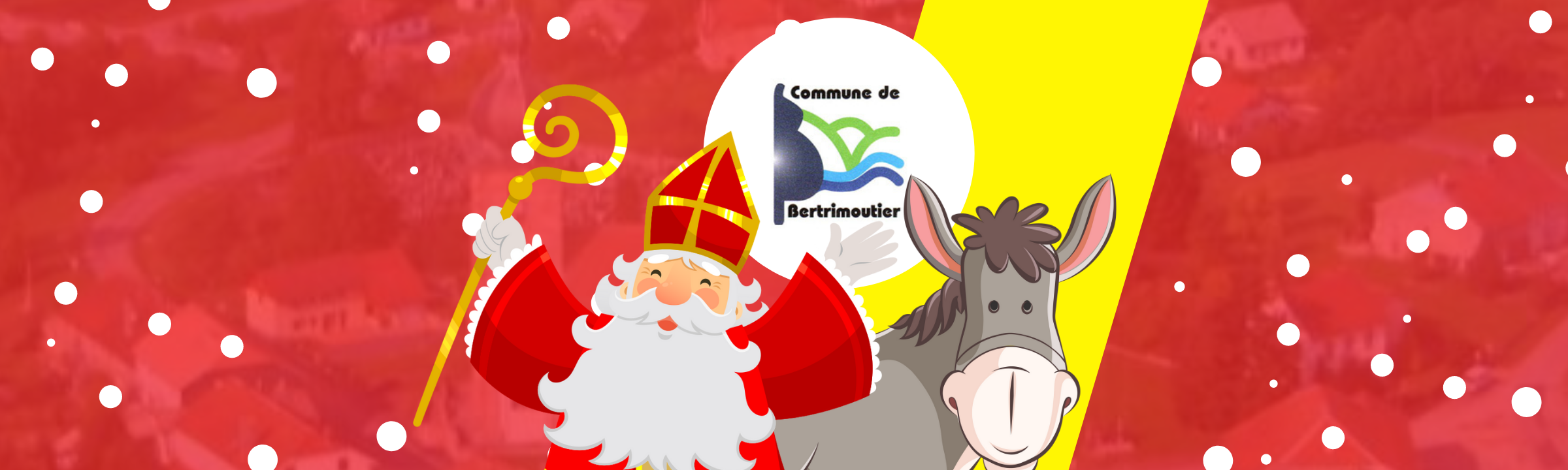 Le Saint-Nicolas débarque à Bertrimoutier !