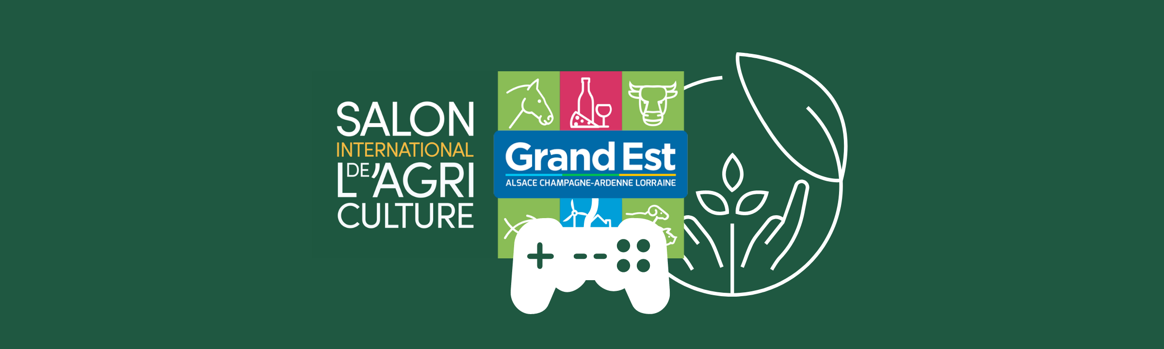 Agroécologie et jeux vidéo rythment avec Grand Est au SIA !