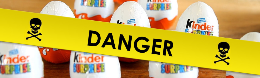 Coup de tonnerre avant Pâques :  Kinder rappelés pour suspicion de salmonelles&nbsp;!