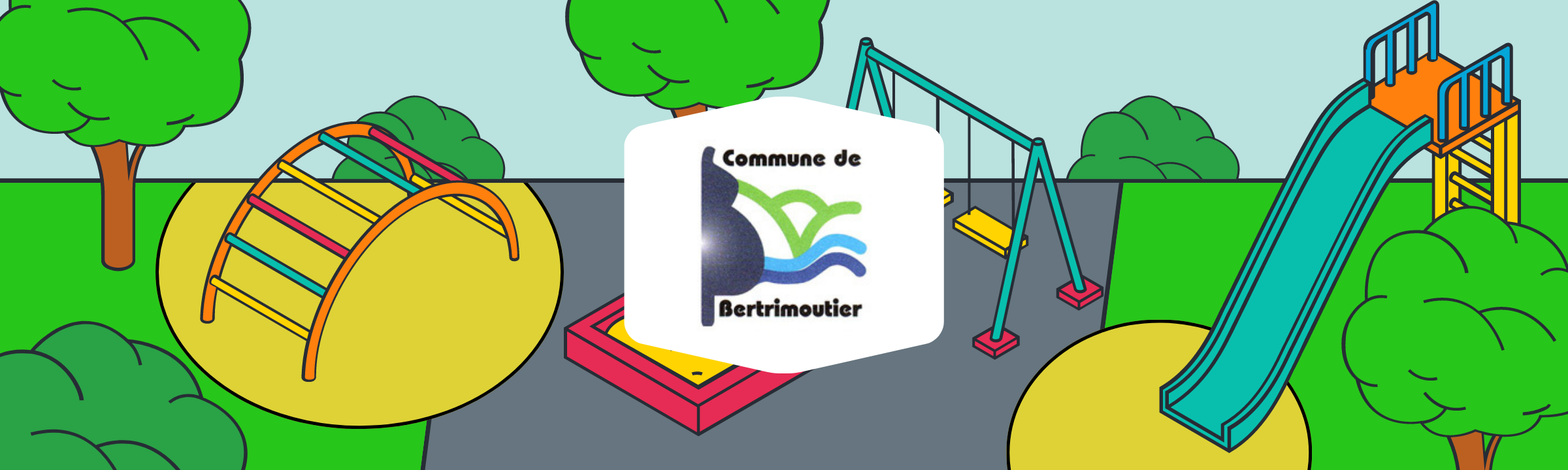 L&rsquo;aire de jeux de Bertrimoutier est enfin prête !