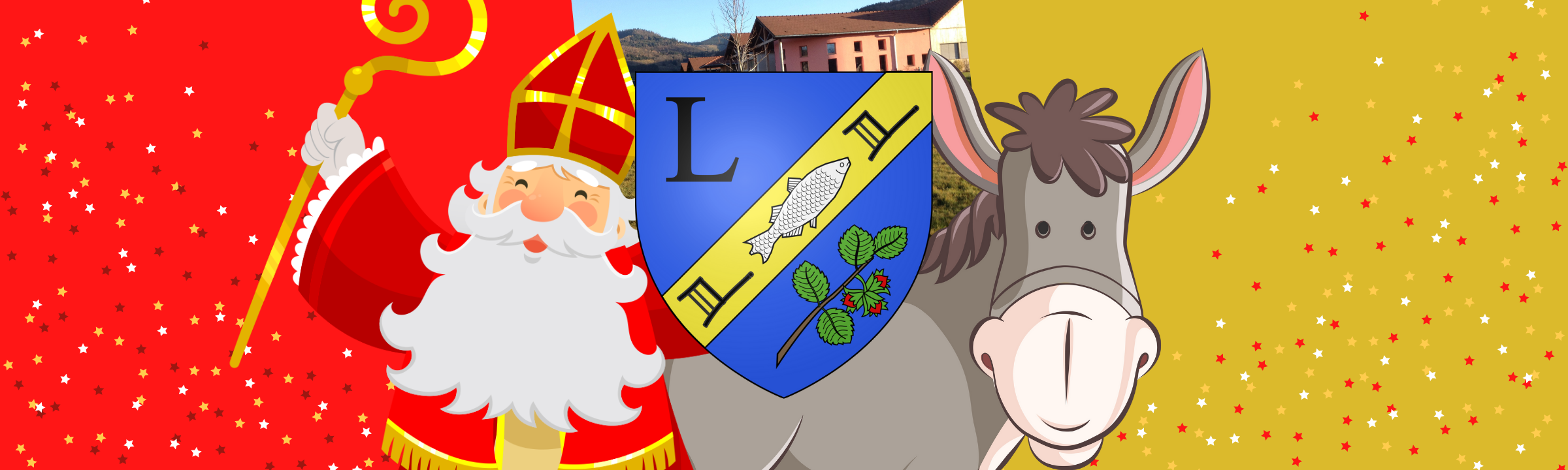 En passant par Laveline avec Saint Nicolas !