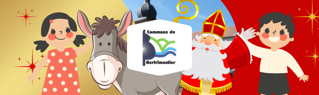 Saint-Nicolas débarque à Bertrimoutier&nbsp;!
