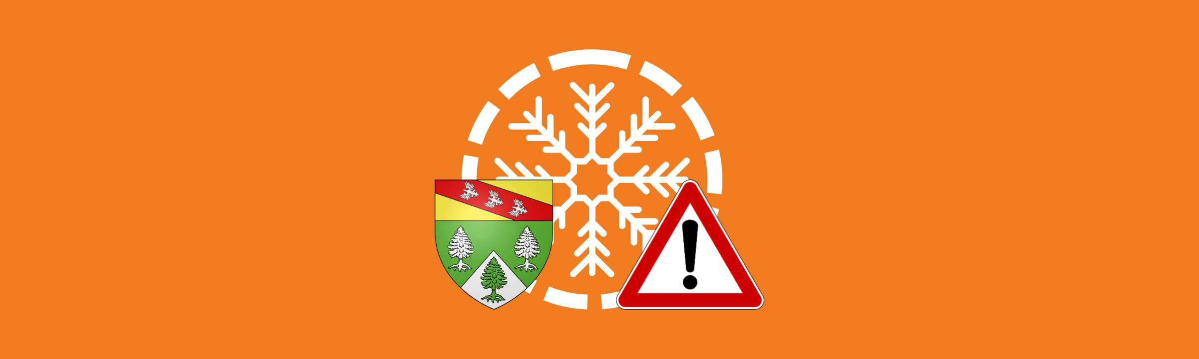 Vigilance orange pour la neige et verglas dans les Vosges !