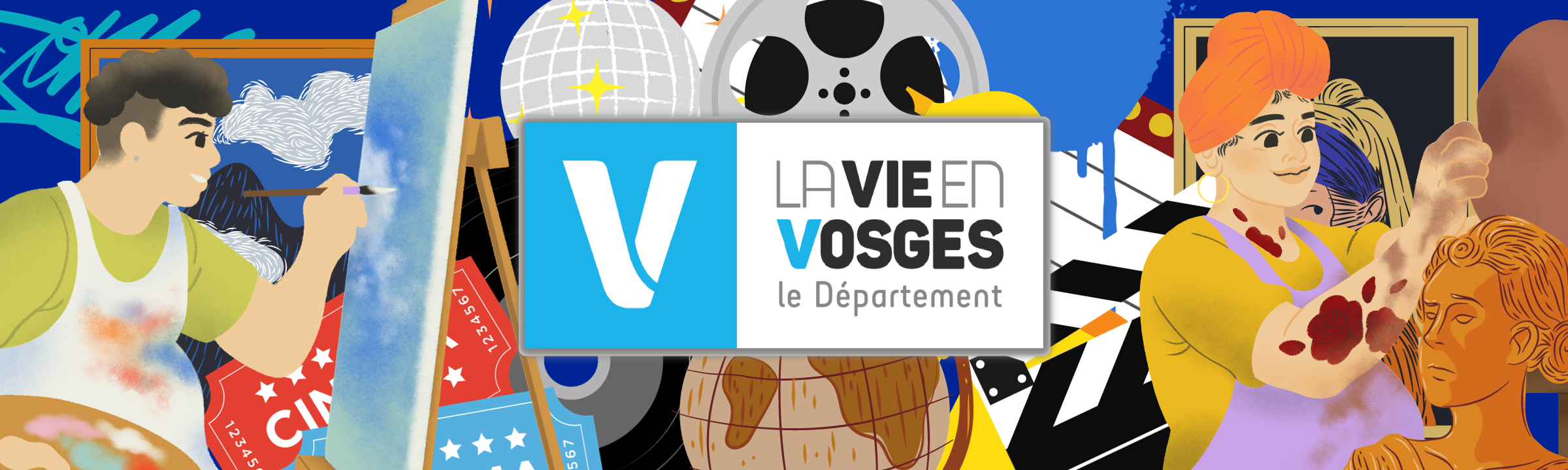 Tout.e.s pour la Culture : nos élus vosgiens tout à azimut !