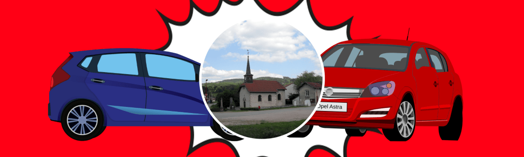 Accident de la route sur l&rsquo;échangeur à Raves : choc entre 2 voitures&nbsp;!