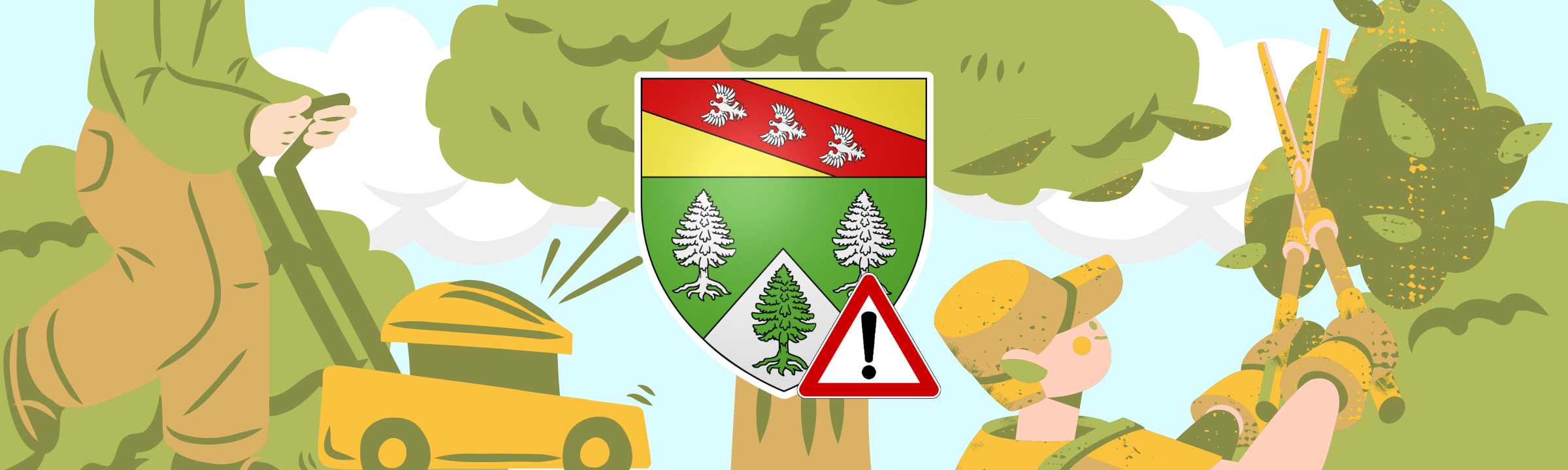 Élagage et tonte : rappels des règles dans les Vosges