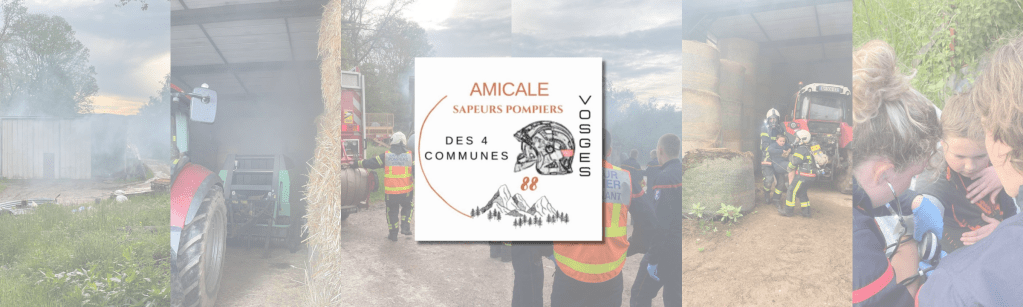 Manœuvre de pompiers à Coinchimont au GAEC des Tom Pouce&nbsp;!