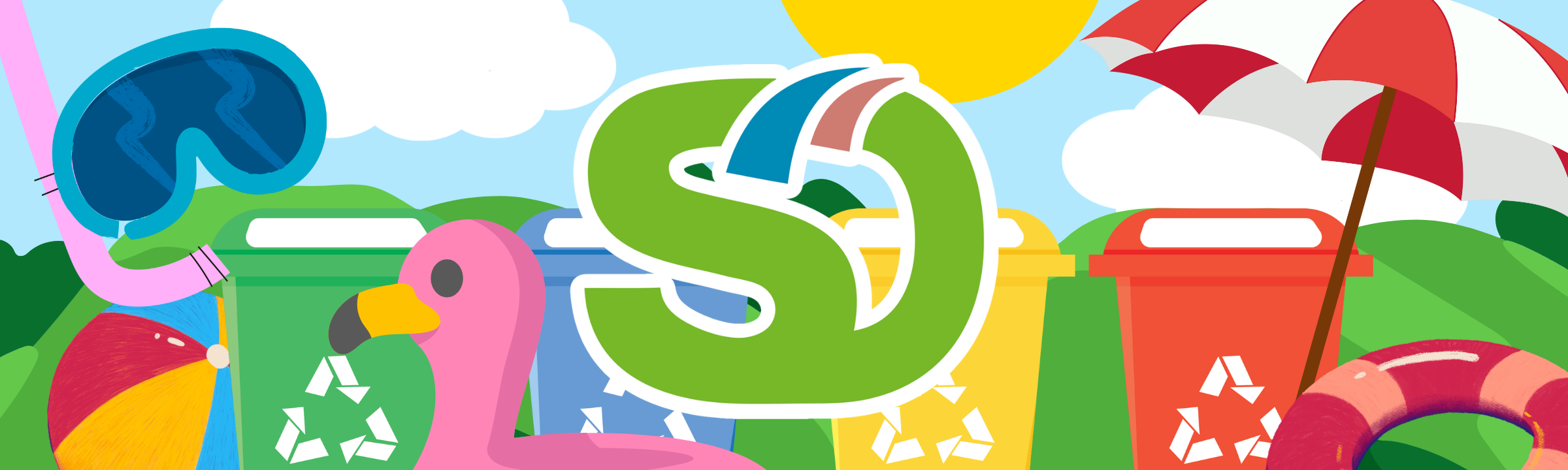 En vacances, aussi, je trie en Déodatie !