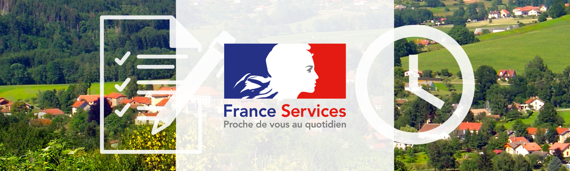 L&rsquo;antenne France Services à Ban-de-Laveline sera fermée du 25 Juillet au 15 Août 2025 !