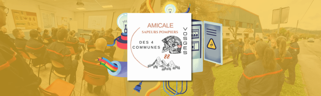 Une formation sur les risques électriques pour nos sapeurs-pompiers !