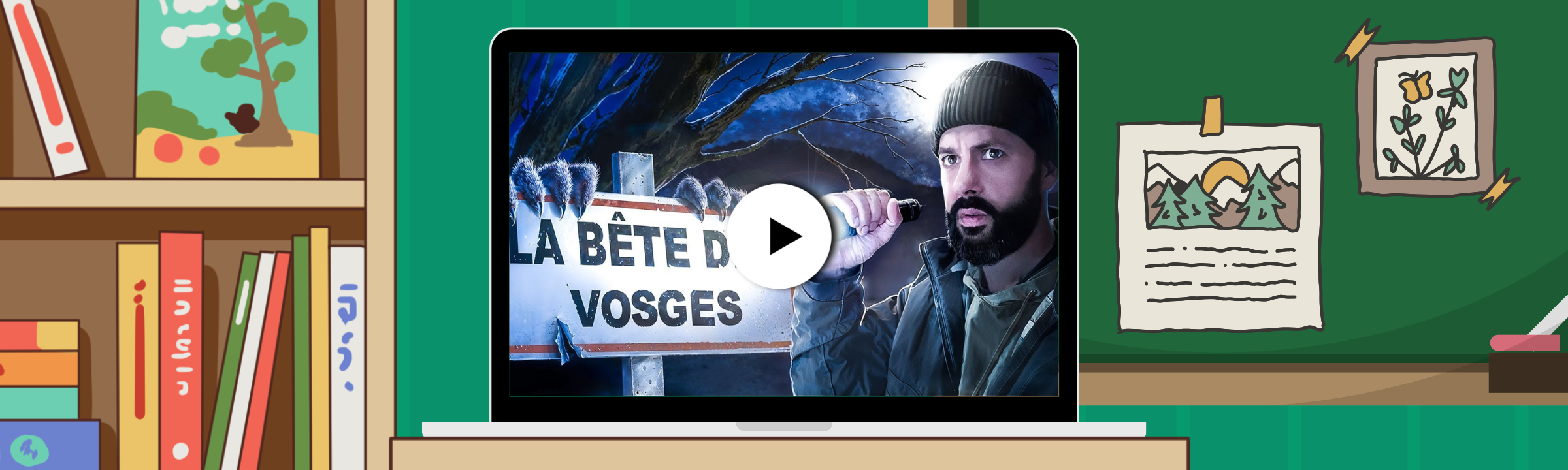 (Re)découvrez l&rsquo;histoire de la Bête des Vosges avec le vidéaste Le Grand JD !