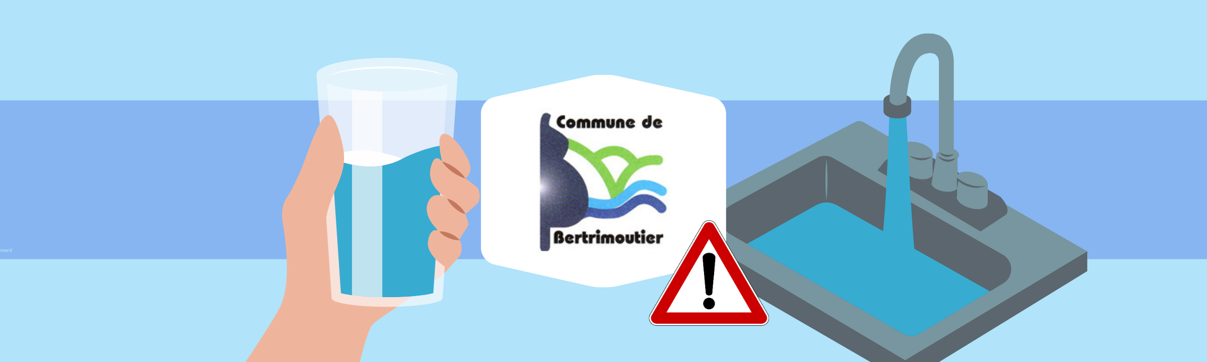 « Du bon (et raisonnable) usage de l&rsquo;eau potable » : la municipalité de Bertrimoutier alerte !