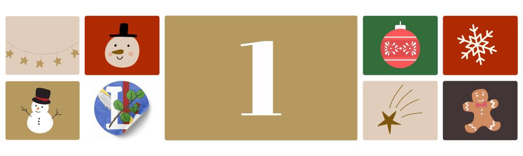 Calendrier de l’Avent 2025 | Jour&nbsp;1