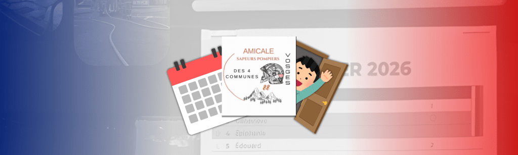 Calendrier 2026 : les sapeurs-pompiers de Ban-de-Laveline débutent leur tournée&nbsp;!