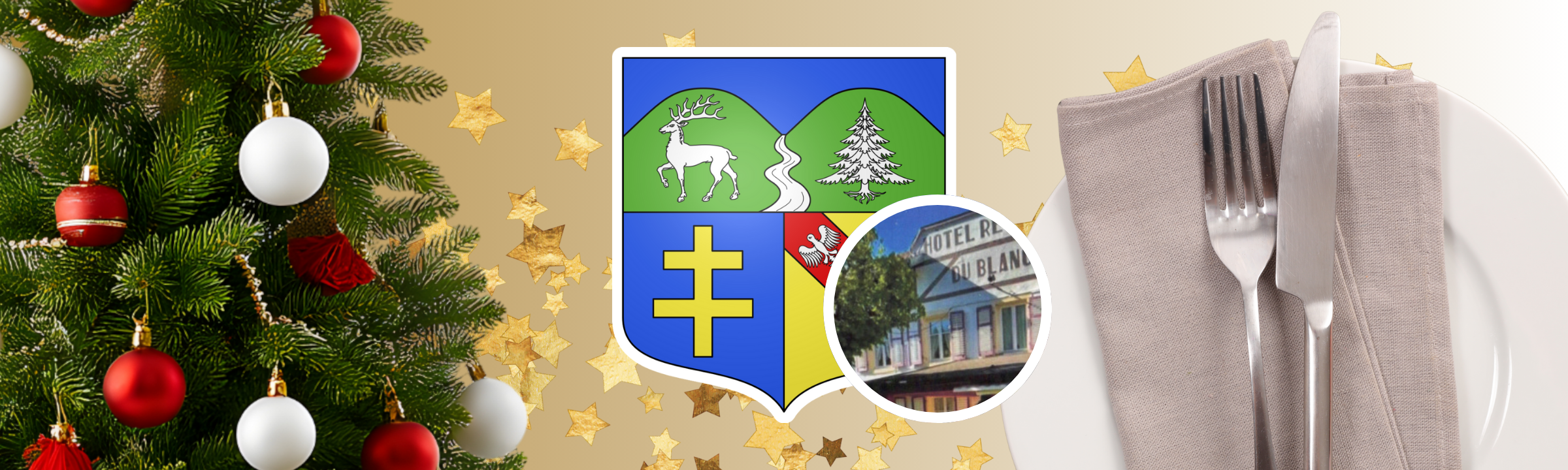 Célébrez Noël au restaurant Le Blanc Ru avec un menu festif le 23 Décembre 2025 !