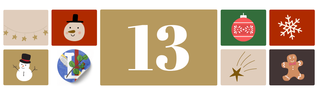 Calendrier de l’Avent 2025 | Jour&nbsp;13